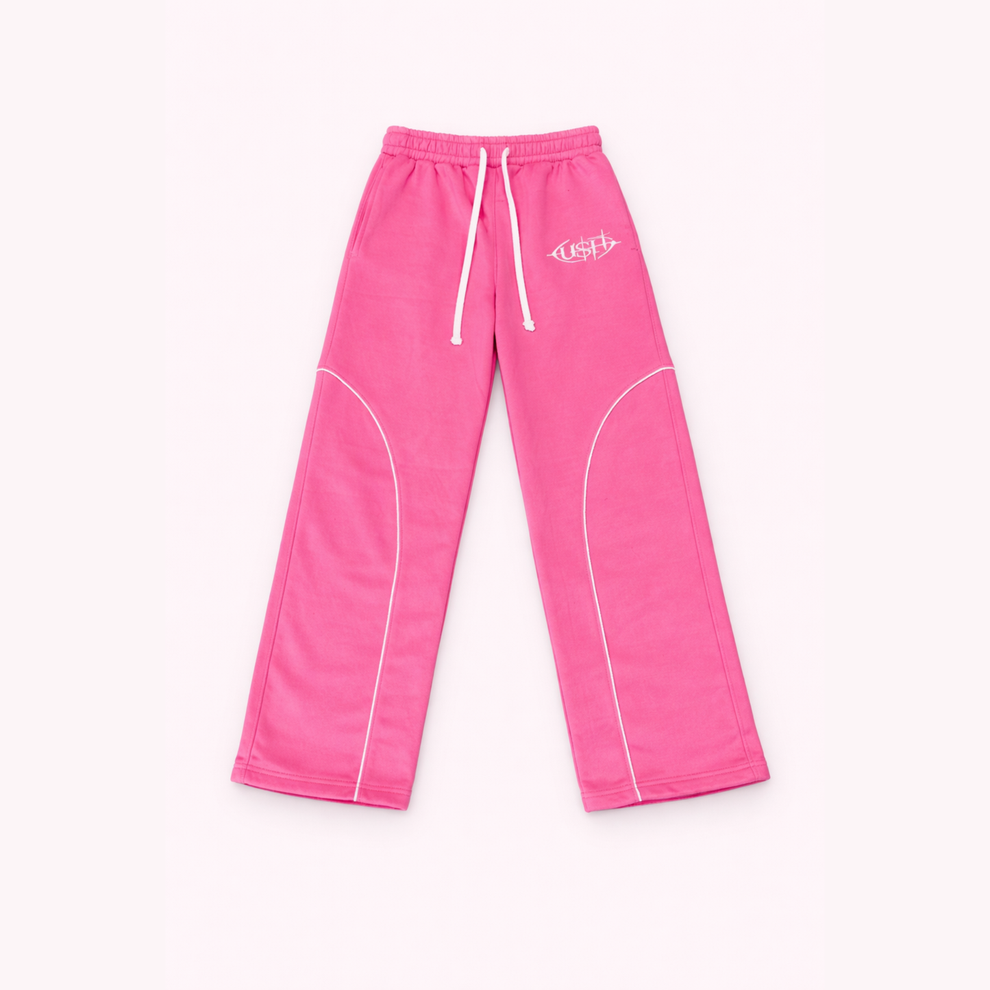 Pink Baggy Sweatpants