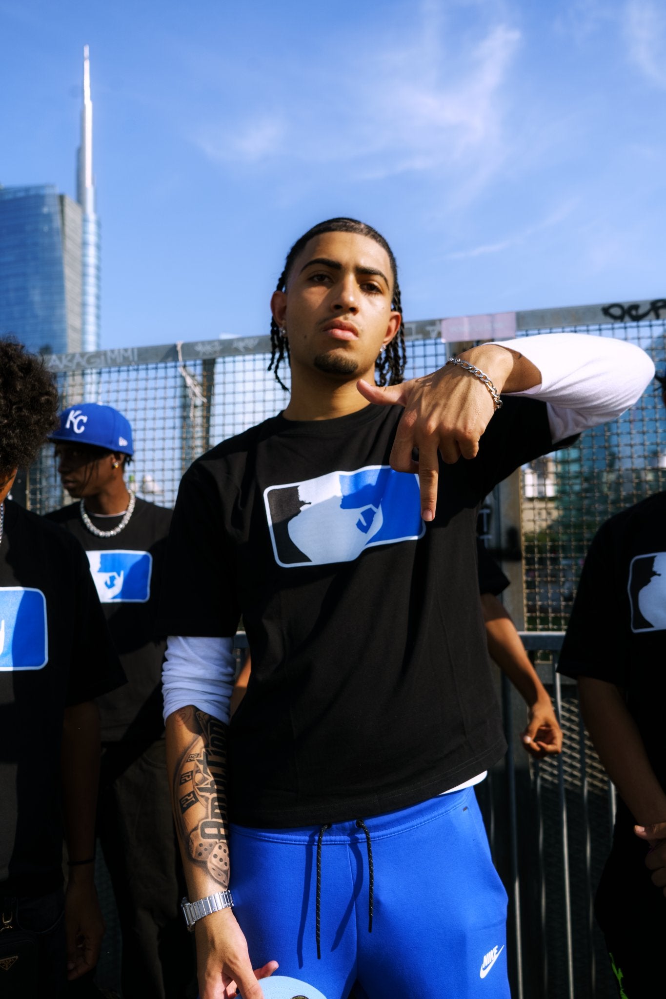 Make a Move Blue Tee