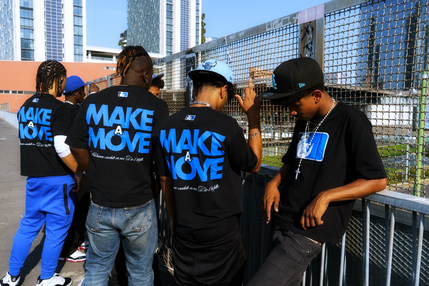 Make a Move Blue Tee
