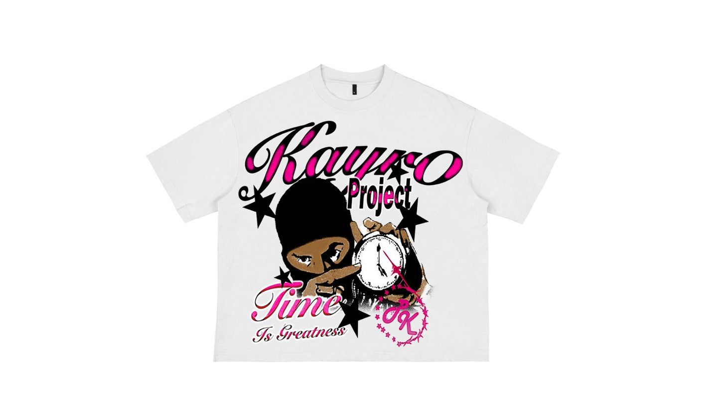 "Time Is Greatness" White U$H