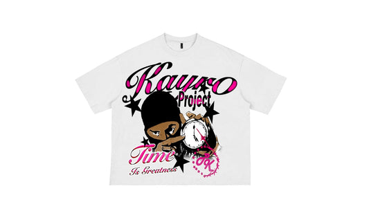 "Time Is Greatness" White U$H