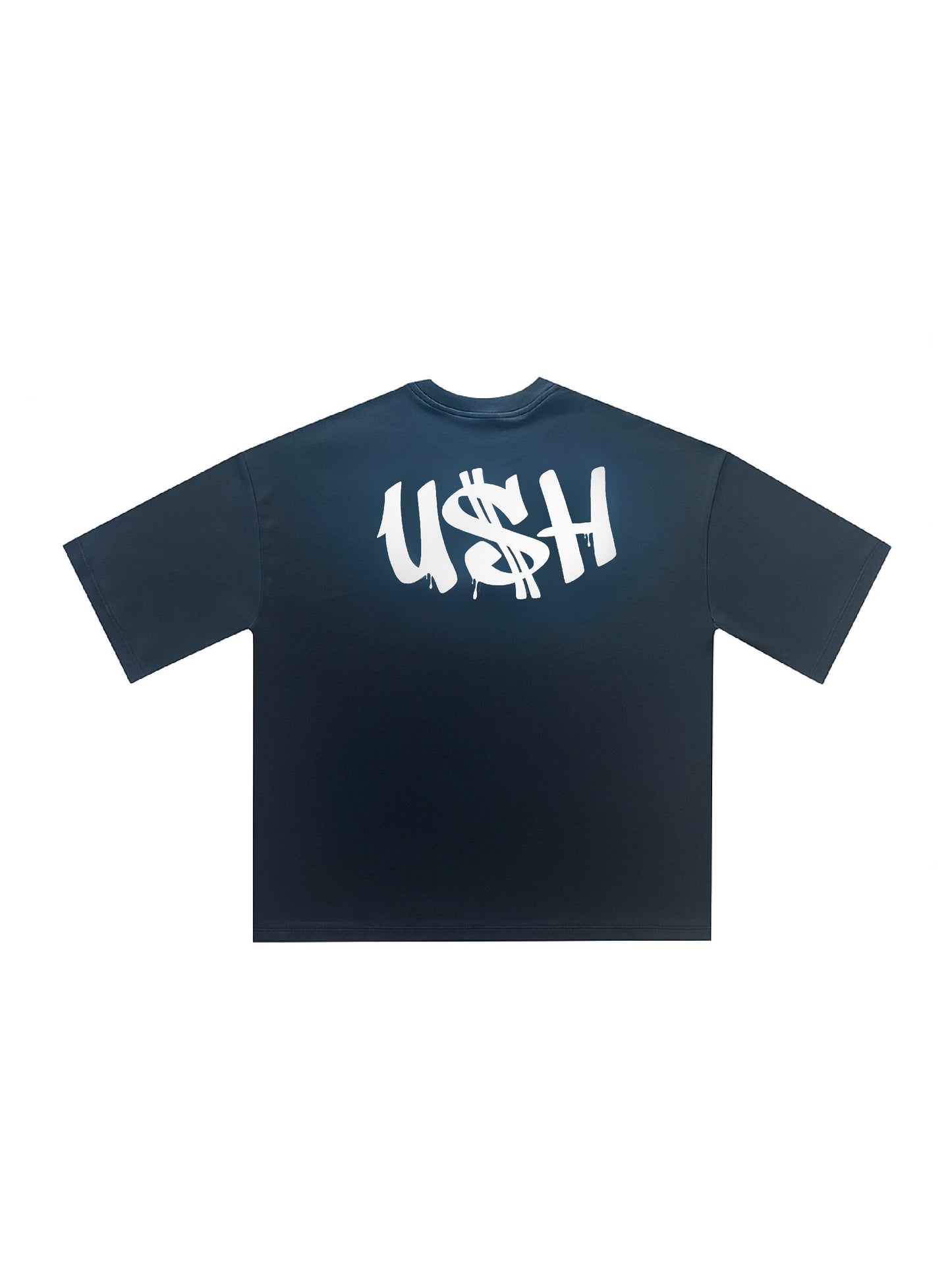 U$H x Silence tee Black U$H